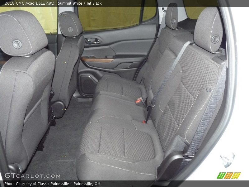 Summit White / Jet Black 2018 GMC Acadia SLE AWD