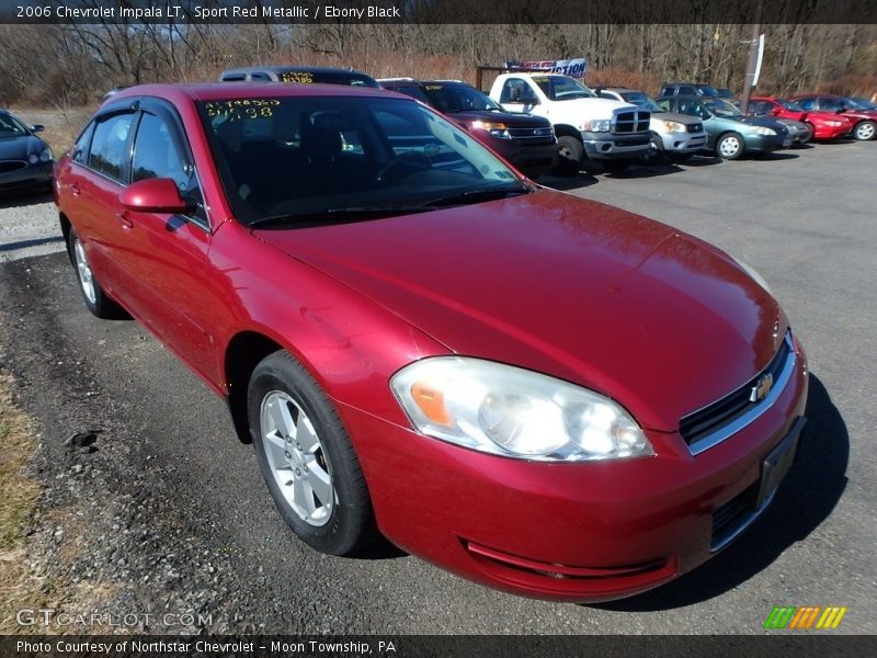 Sport Red Metallic / Ebony Black 2006 Chevrolet Impala LT