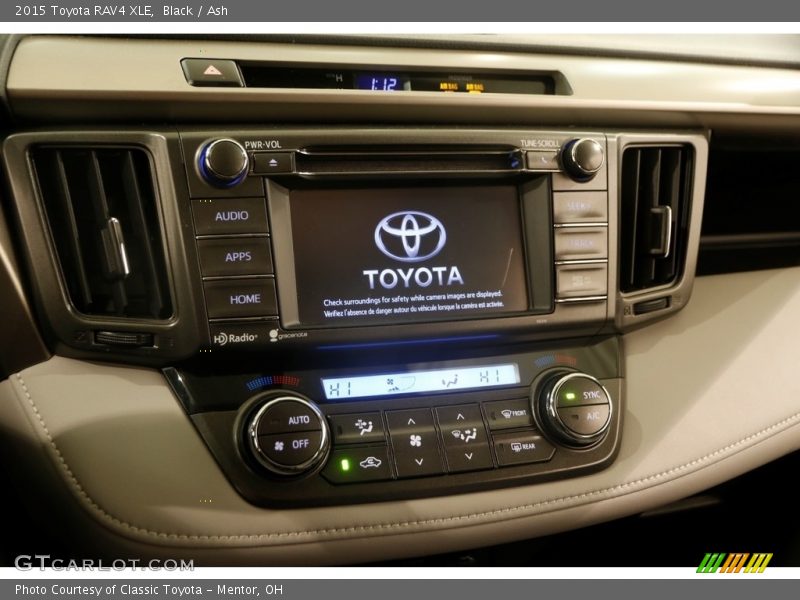 Black / Ash 2015 Toyota RAV4 XLE