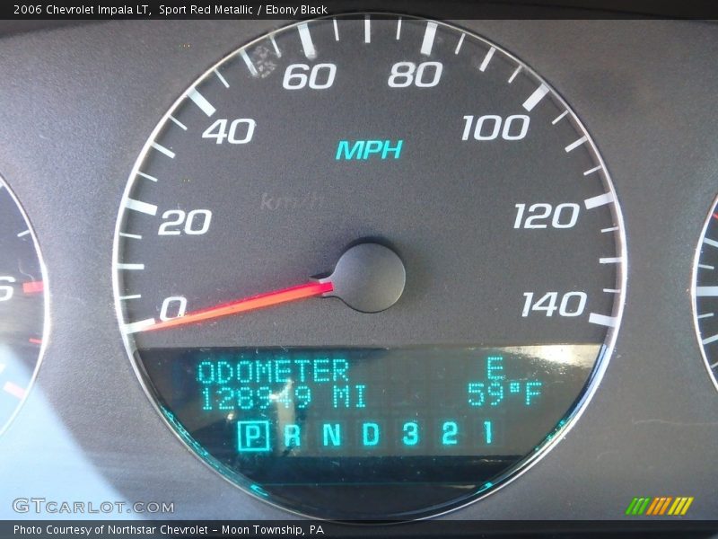 Sport Red Metallic / Ebony Black 2006 Chevrolet Impala LT