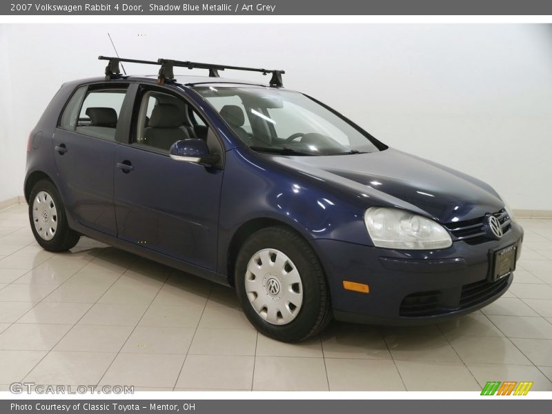 Shadow Blue Metallic / Art Grey 2007 Volkswagen Rabbit 4 Door