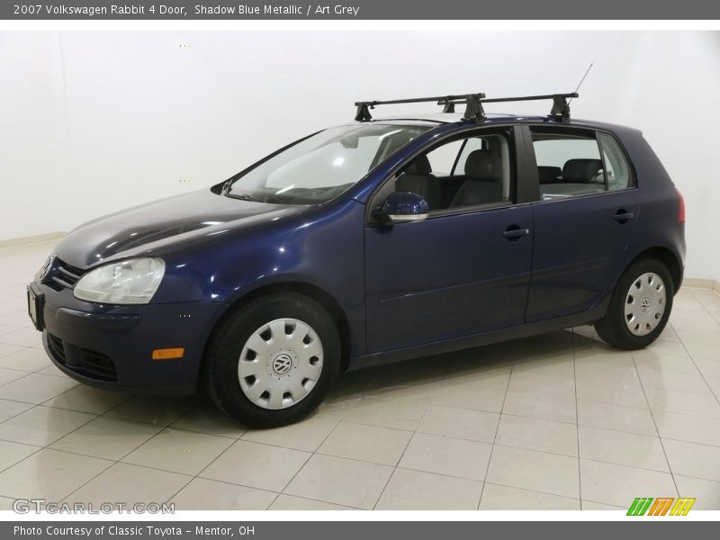 Shadow Blue Metallic / Art Grey 2007 Volkswagen Rabbit 4 Door