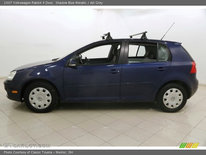 Shadow Blue Metallic / Art Grey 2007 Volkswagen Rabbit 4 Door