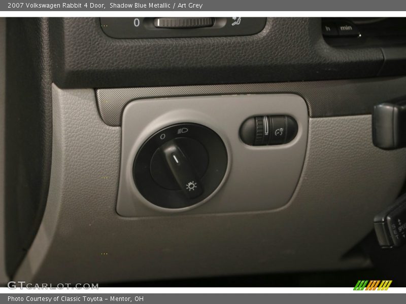 Shadow Blue Metallic / Art Grey 2007 Volkswagen Rabbit 4 Door