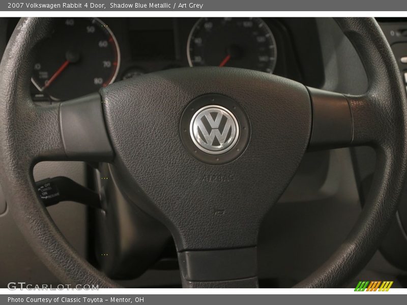 Shadow Blue Metallic / Art Grey 2007 Volkswagen Rabbit 4 Door