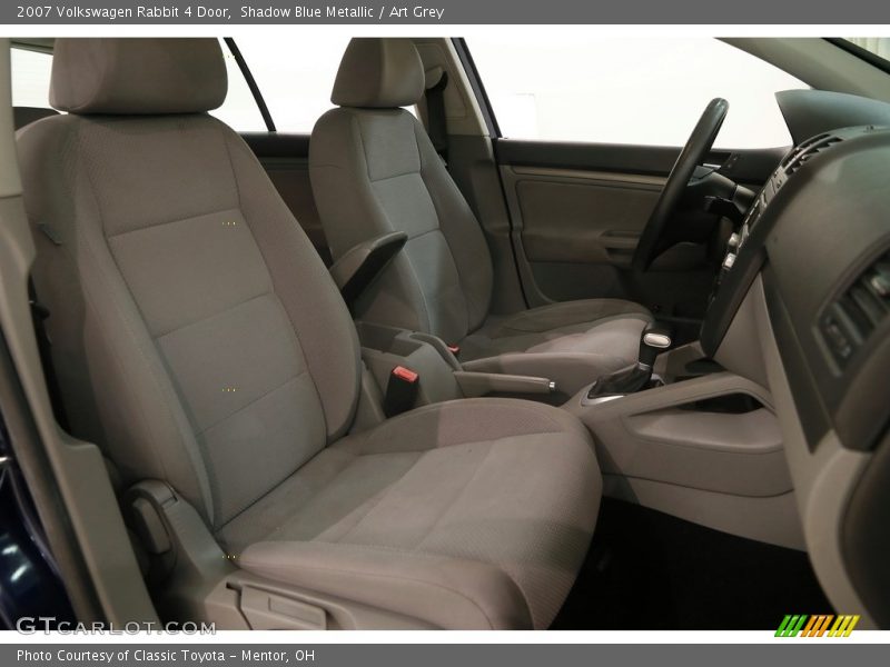 Shadow Blue Metallic / Art Grey 2007 Volkswagen Rabbit 4 Door