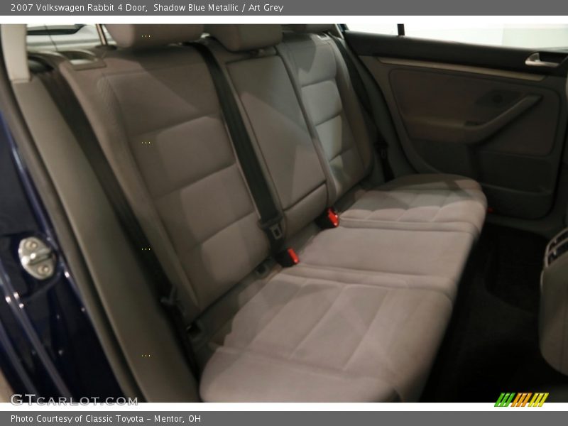Shadow Blue Metallic / Art Grey 2007 Volkswagen Rabbit 4 Door