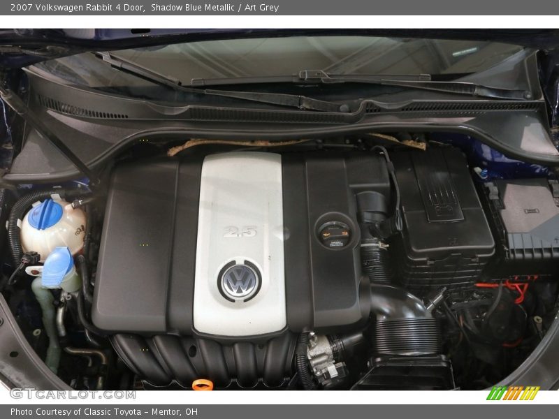 Shadow Blue Metallic / Art Grey 2007 Volkswagen Rabbit 4 Door