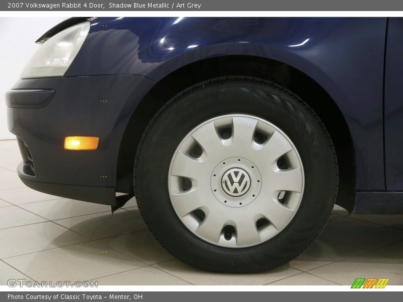 Shadow Blue Metallic / Art Grey 2007 Volkswagen Rabbit 4 Door