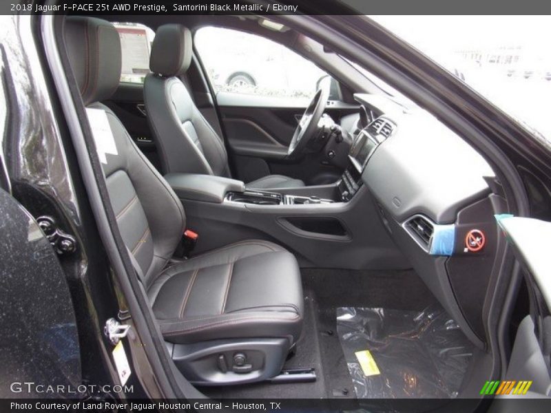 Santorini Black Metallic / Ebony 2018 Jaguar F-PACE 25t AWD Prestige