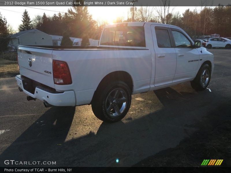 Bright White / Dark Slate Gray 2012 Dodge Ram 1500 Sport Quad Cab 4x4