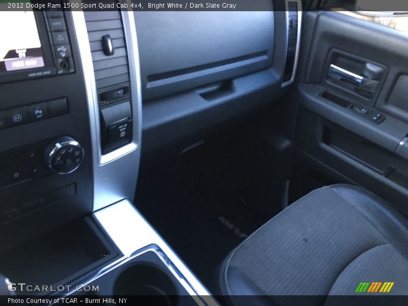 Bright White / Dark Slate Gray 2012 Dodge Ram 1500 Sport Quad Cab 4x4