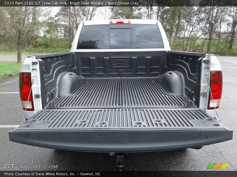 Bright Silver Metallic / Black/Diesel Gray 2014 Ram 1500 SLT Crew Cab 4x4