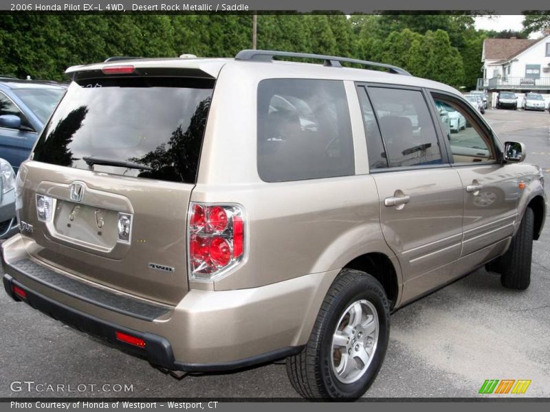 Desert Rock Metallic / Saddle 2006 Honda Pilot EX-L 4WD