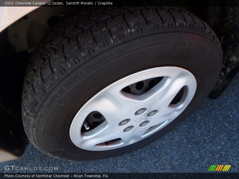 Sandrift Metallic / Graphite 2002 Chevrolet Cavalier LS Sedan