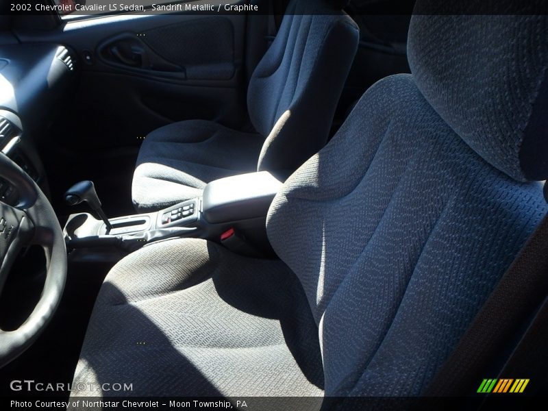 Sandrift Metallic / Graphite 2002 Chevrolet Cavalier LS Sedan