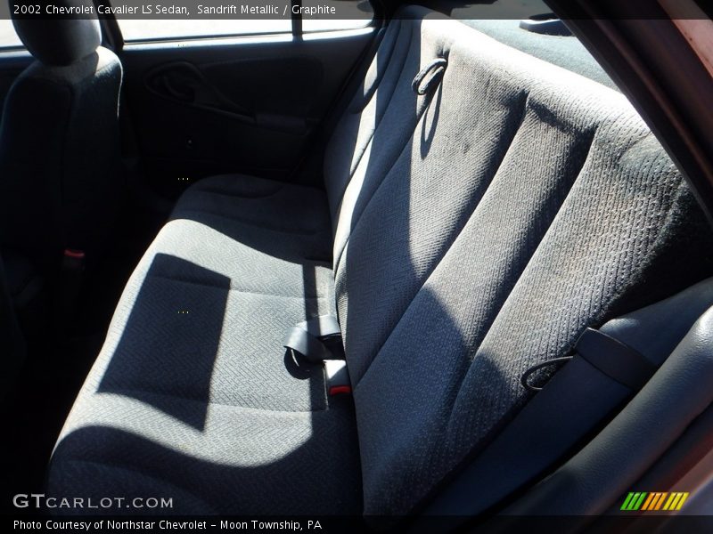 Sandrift Metallic / Graphite 2002 Chevrolet Cavalier LS Sedan