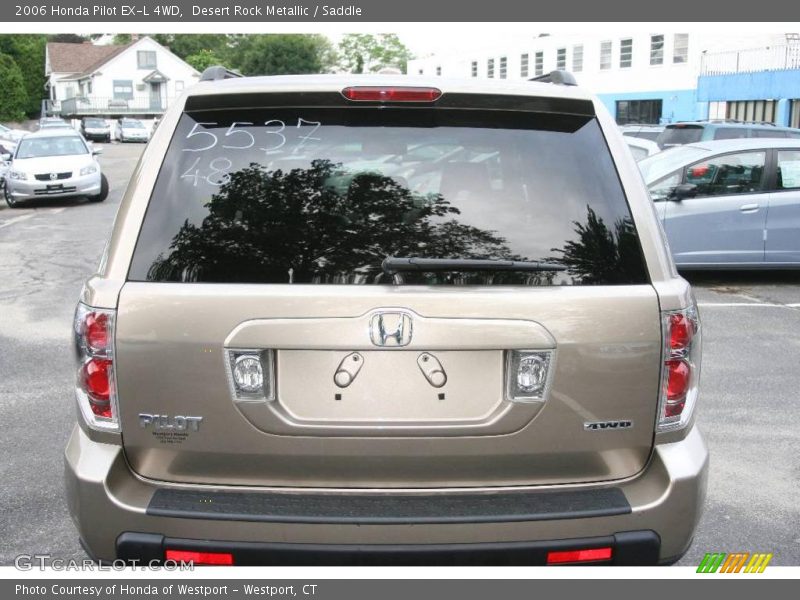 Desert Rock Metallic / Saddle 2006 Honda Pilot EX-L 4WD