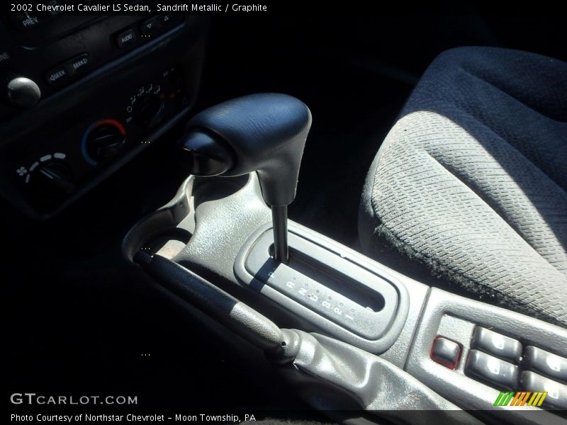 Sandrift Metallic / Graphite 2002 Chevrolet Cavalier LS Sedan
