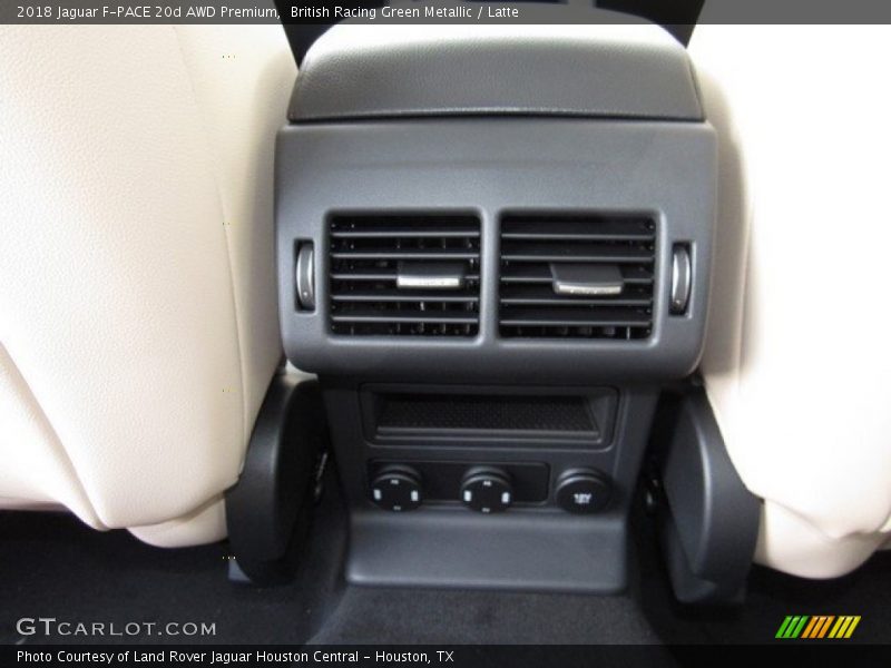 British Racing Green Metallic / Latte 2018 Jaguar F-PACE 20d AWD Premium