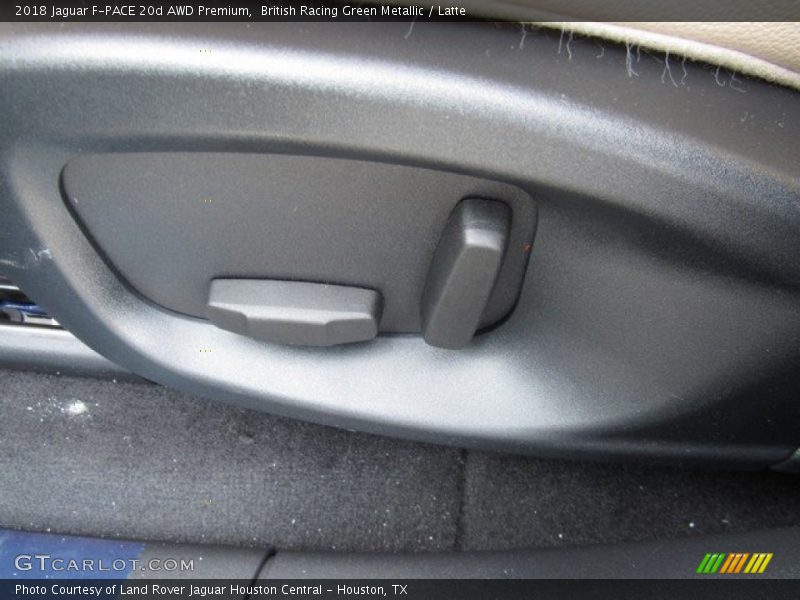 British Racing Green Metallic / Latte 2018 Jaguar F-PACE 20d AWD Premium