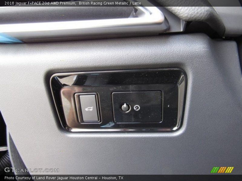 British Racing Green Metallic / Latte 2018 Jaguar F-PACE 20d AWD Premium
