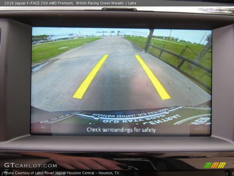 British Racing Green Metallic / Latte 2018 Jaguar F-PACE 20d AWD Premium