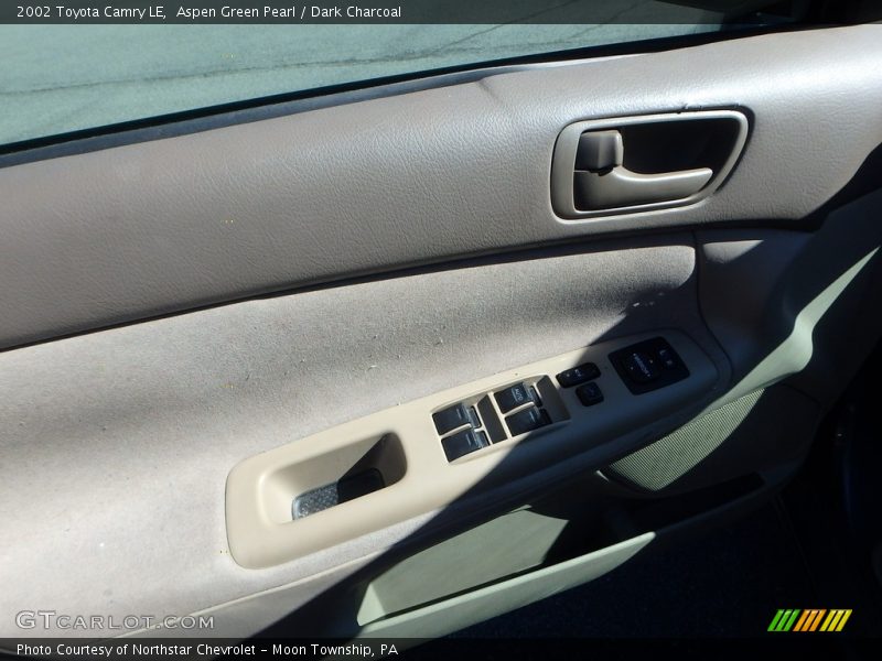 Aspen Green Pearl / Dark Charcoal 2002 Toyota Camry LE