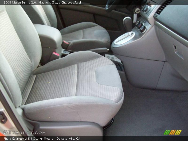 Magnetic Gray / Charcoal/Steel 2008 Nissan Sentra 2.0