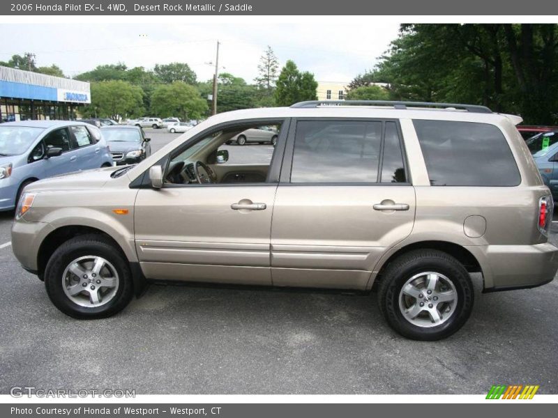 Desert Rock Metallic / Saddle 2006 Honda Pilot EX-L 4WD