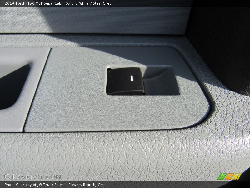 Oxford White / Steel Grey 2014 Ford F150 XLT SuperCab