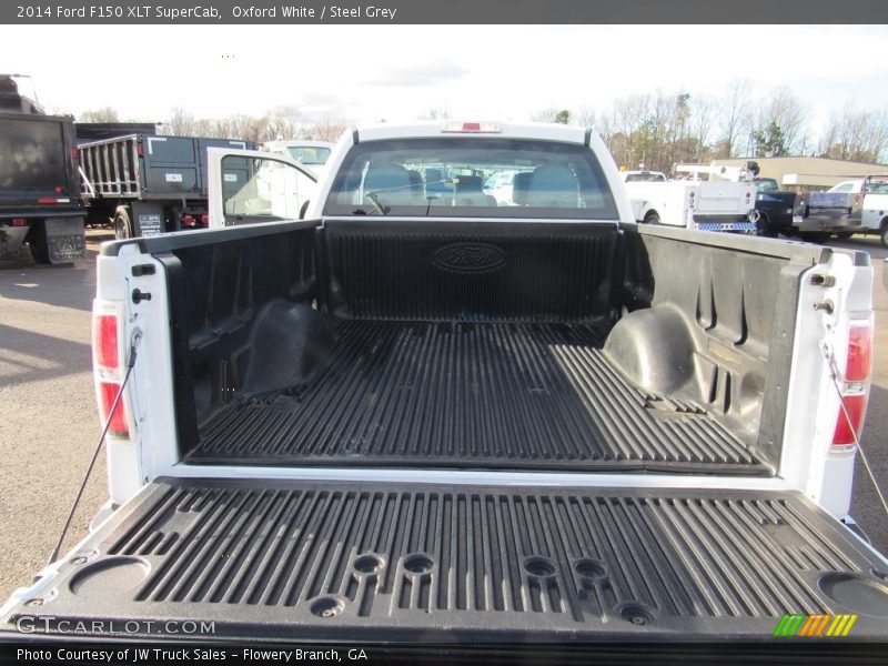 Oxford White / Steel Grey 2014 Ford F150 XLT SuperCab