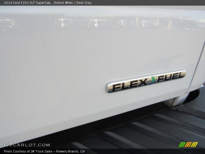 Oxford White / Steel Grey 2014 Ford F150 XLT SuperCab