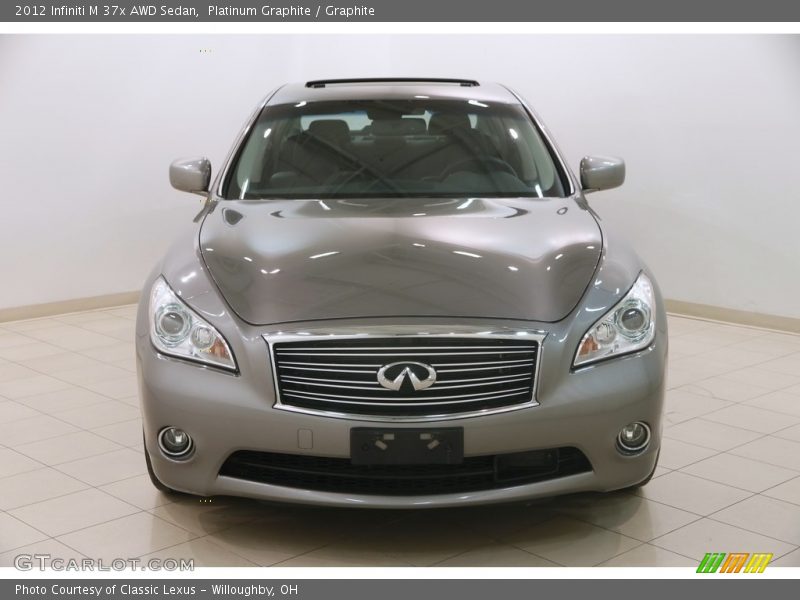 Platinum Graphite / Graphite 2012 Infiniti M 37x AWD Sedan
