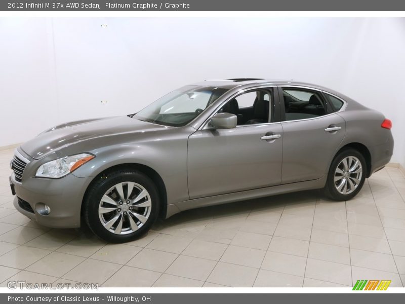 Platinum Graphite / Graphite 2012 Infiniti M 37x AWD Sedan