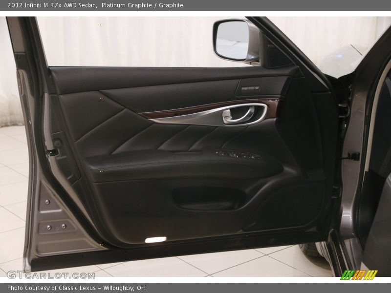 Platinum Graphite / Graphite 2012 Infiniti M 37x AWD Sedan