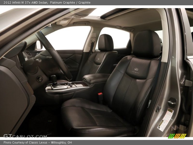 Platinum Graphite / Graphite 2012 Infiniti M 37x AWD Sedan