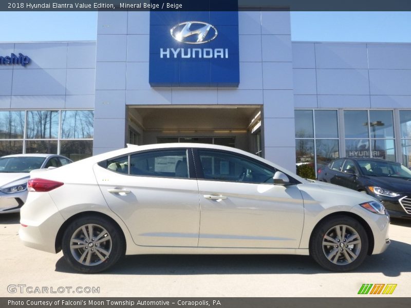 Mineral Beige / Beige 2018 Hyundai Elantra Value Edition