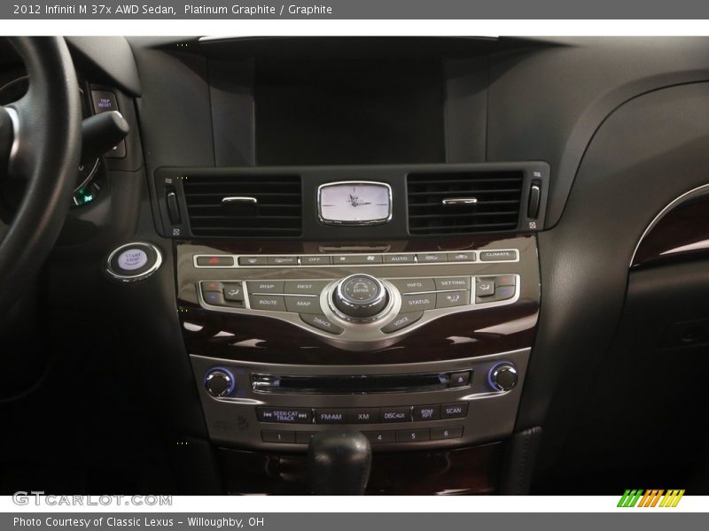Platinum Graphite / Graphite 2012 Infiniti M 37x AWD Sedan