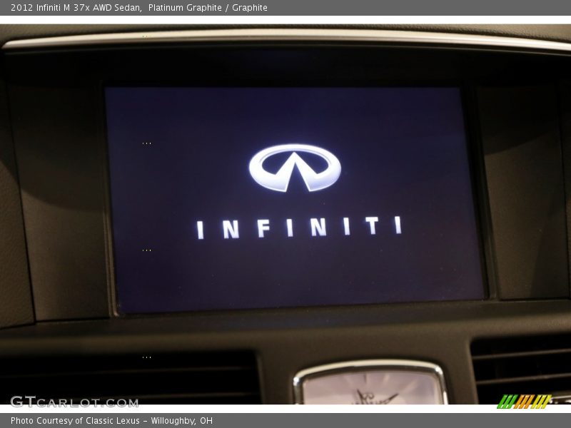Platinum Graphite / Graphite 2012 Infiniti M 37x AWD Sedan