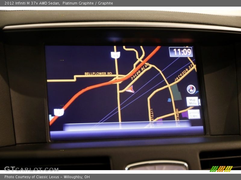 Platinum Graphite / Graphite 2012 Infiniti M 37x AWD Sedan