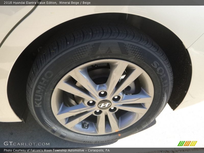 Mineral Beige / Beige 2018 Hyundai Elantra Value Edition