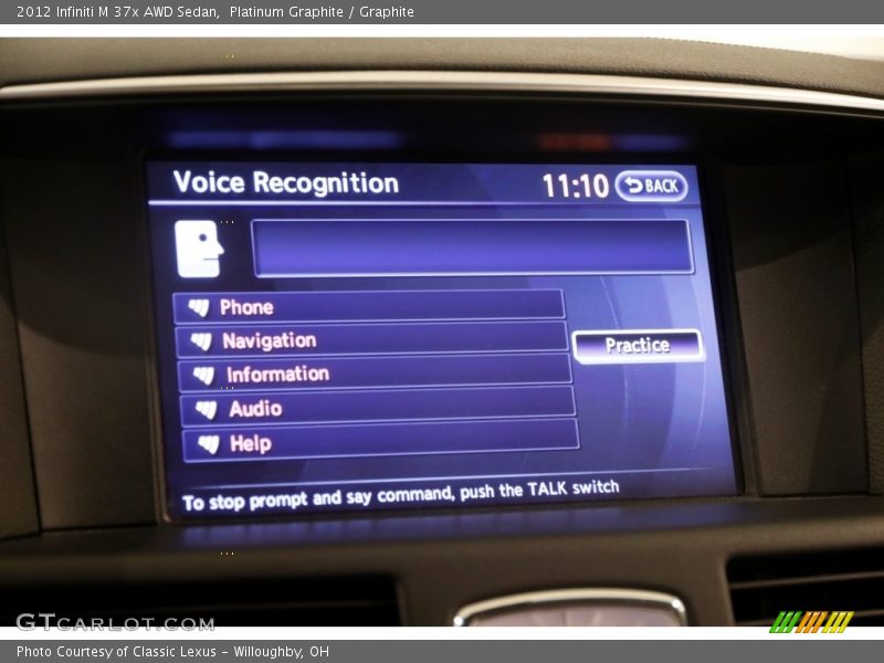 Platinum Graphite / Graphite 2012 Infiniti M 37x AWD Sedan