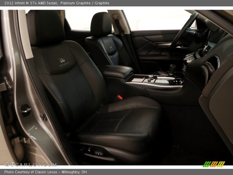 Platinum Graphite / Graphite 2012 Infiniti M 37x AWD Sedan