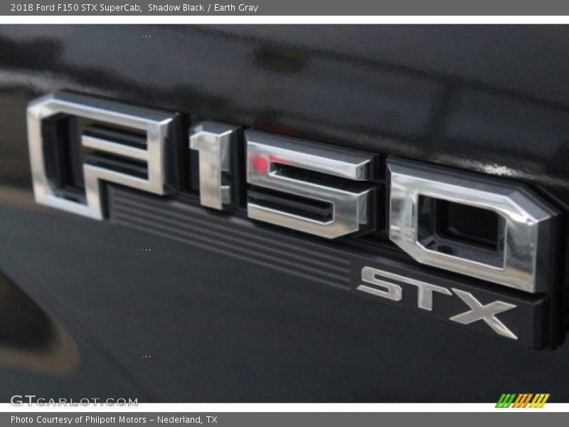 Shadow Black / Earth Gray 2018 Ford F150 STX SuperCab