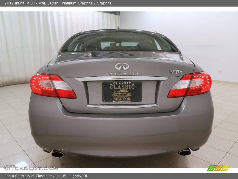 Platinum Graphite / Graphite 2012 Infiniti M 37x AWD Sedan