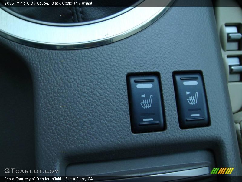Black Obsidian / Wheat 2005 Infiniti G 35 Coupe