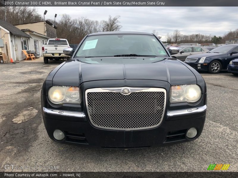 Brilliant Black Crystal Pearl / Dark Slate Gray/Medium Slate Gray 2005 Chrysler 300 C HEMI