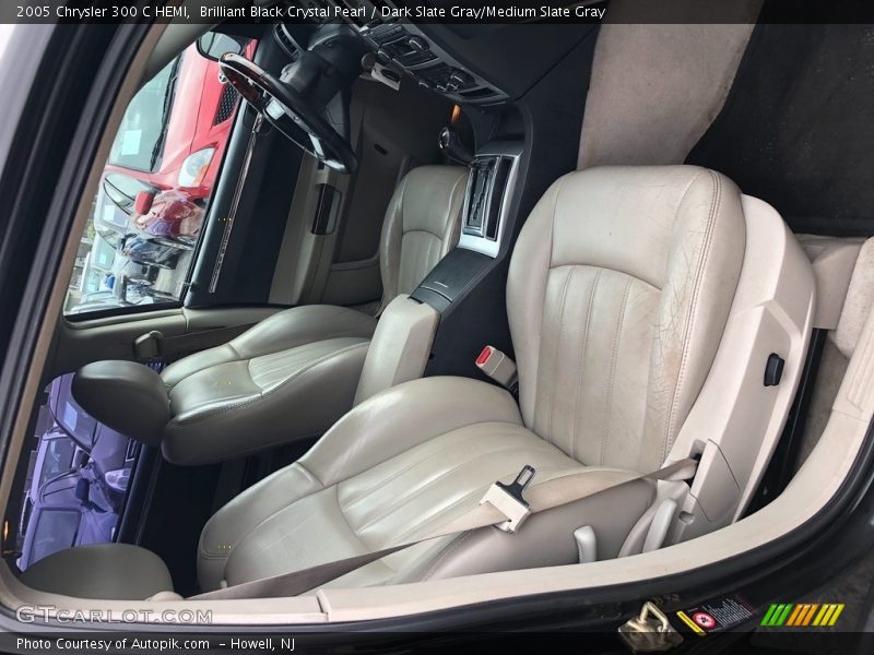 Brilliant Black Crystal Pearl / Dark Slate Gray/Medium Slate Gray 2005 Chrysler 300 C HEMI