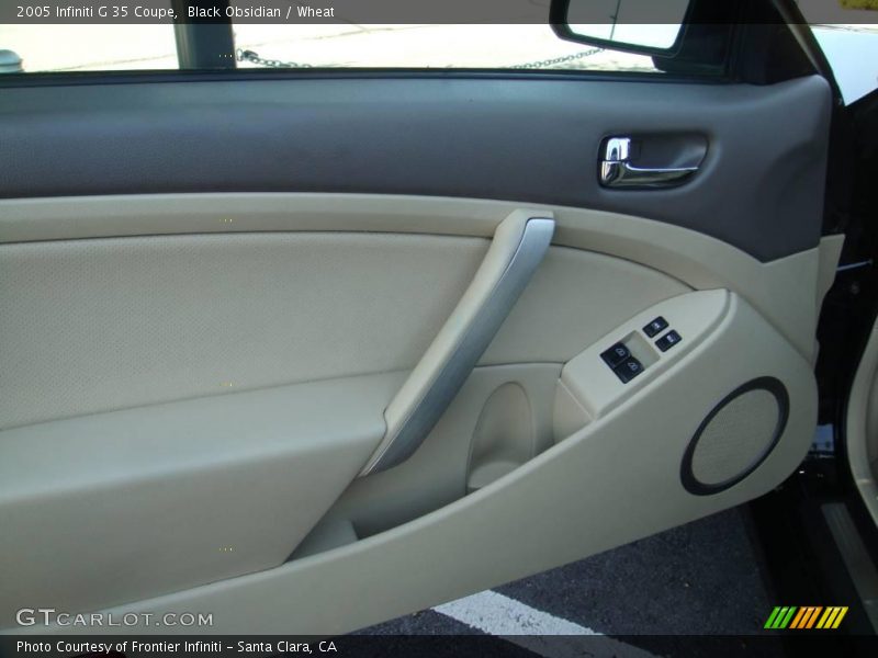 Black Obsidian / Wheat 2005 Infiniti G 35 Coupe